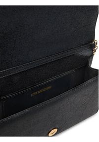 Love Moschino - LOVE MOSCHINO Torebka JC4104PP1OLK0000 Czarny. Kolor: czarny. Materiał: skórzane #5