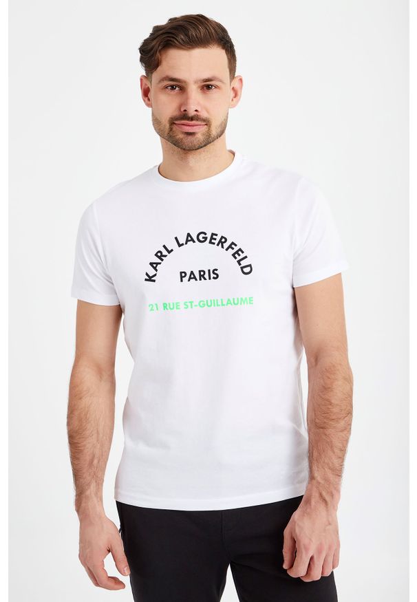 T-shirt Karl Lagerfeld elegancki