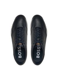 BOSS - Boss Sneakersy Zayn 50529541 Granatowy. Kolor: niebieski. Materiał: skóra #2