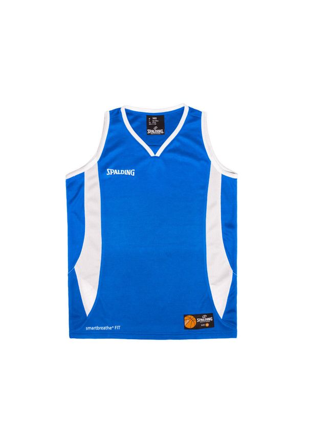 SPALDING - Jersey Spalding Jam. Kolor: niebieski, wielokolorowy, biały. Materiał: jersey. Sport: koszykówka