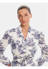 Iconique Sukienka letnia IC25-078 Biały Relaxed Fit. Kolor: biały. Materiał: bawełna. Sezon: lato #4