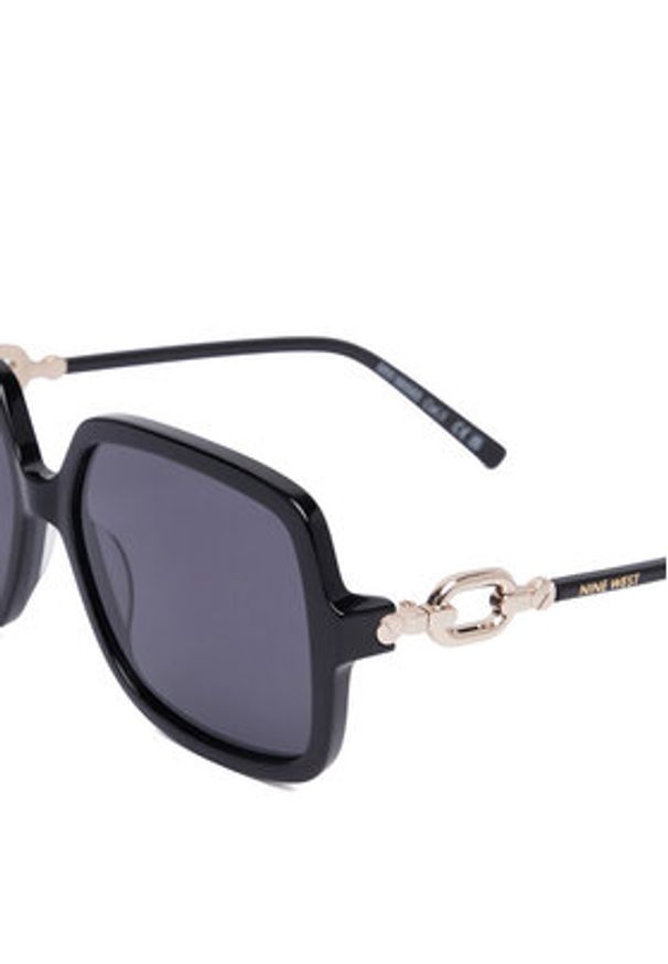 Nine West Okulary przeciwsłoneczne CEO-NW6658S Czarny. Kolor: czarny
