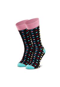 Skarpety Wysokie Męskie Dots Socks. Kolor: czarny #1