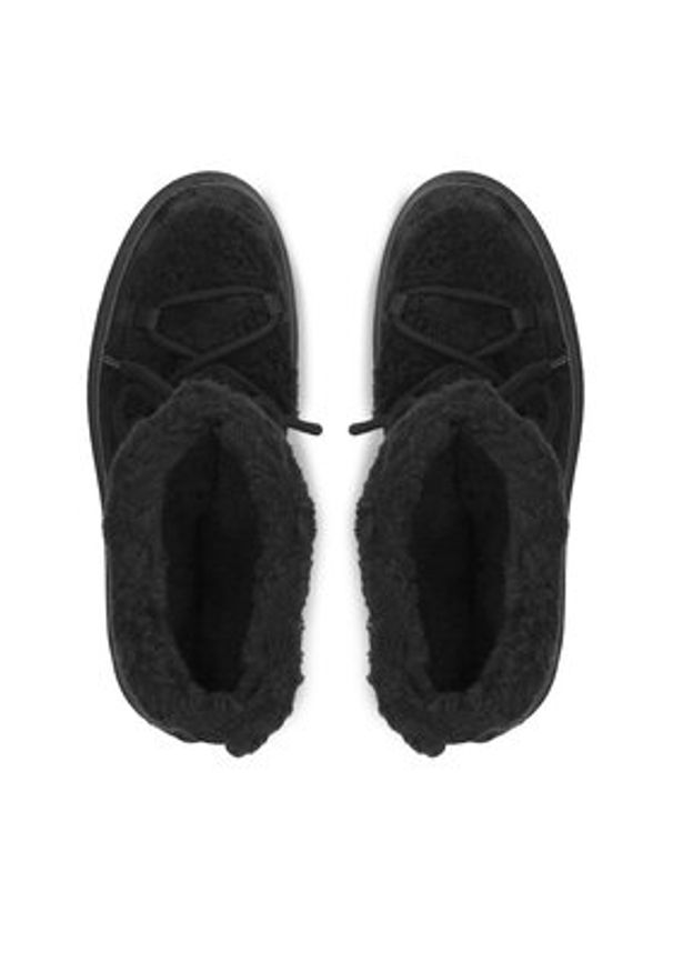 GANT - Gant Śniegowce 31541101 Czarny. Kolor: czarny. Materiał: wełna, materiał