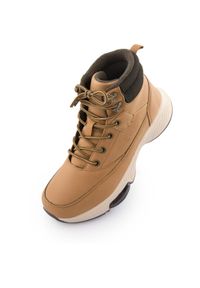 ALPINE PRO - Damskie zimowe buty Loap Coela Bruin 37 - wodoodporne i wygodne. Kolor: brązowy. Materiał: guma, syntetyk, materiał. Sezon: zima. Styl: sportowy