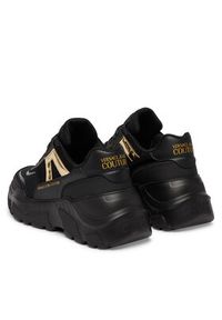 Versace Jeans Couture Sneakersy 80VA3SC4 ZSE18 899 Czarny. Kolor: czarny. Materiał: skóra #2