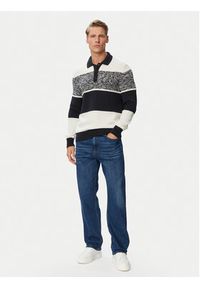 JOOP! Jeans Sweter Jjk-04Odin 30103133 Granatowy Regular Fit. Kolor: niebieski. Materiał: bawełna #3