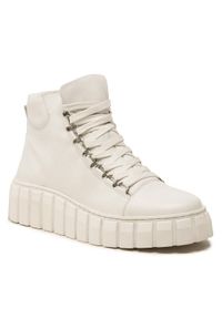 Sergio Bardi Sneakersy WI23-B1025-01SB Beżowy. Kolor: beżowy. Materiał: skóra