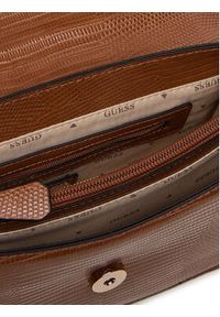 Guess Torebka Salinge HWKG96 24200 Brązowy. Kolor: brązowy. Materiał: skórzane