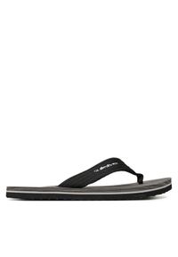 Quiksilver Japonki 877075A Czarny. Kolor: czarny. Materiał: materiał