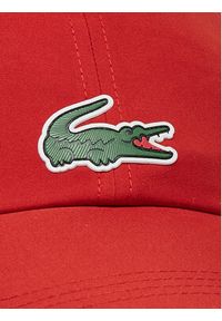 Lacoste Czapka z daszkiem RK2450 Czerwony. Kolor: czerwony. Materiał: poliester, materiał #3