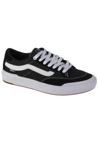 Buty Vans Berle Pro VN0A3WKX6BT czarne. Okazja: na co dzień. Kolor: czarny. Materiał: guma, tkanina, skóra, zamsz. Szerokość cholewki: normalna. Styl: casual