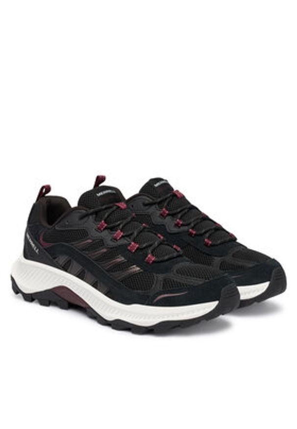 Merrell Sneakersy Speed Strike 2 J007401 Czarny. Kolor: czarny. Materiał: materiał