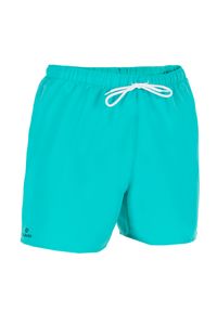 OLAIAN - Spodenki surfing krótkie męskie Oalaian Hendaia NT. Kolor: wielokolorowy, turkusowy, niebieski. Materiał: materiał, poliester. Długość: krótkie #1