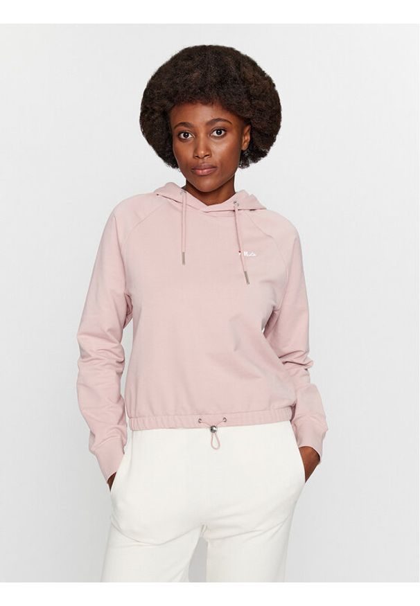 Fila Bluza FAW0457 Różowy Regular Fit. Kolor: różowy. Materiał: bawełna