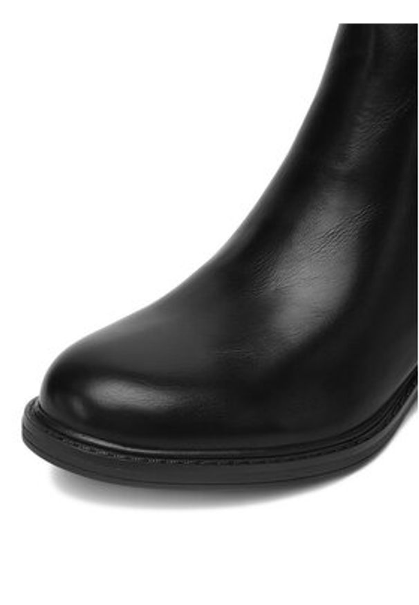 DeeZee Botki 5617 Czarny. Kolor: czarny. Materiał: syntetyk, materiał