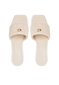 Coach Klapki Holly CAS87 Écru. Materiał: skóra #6