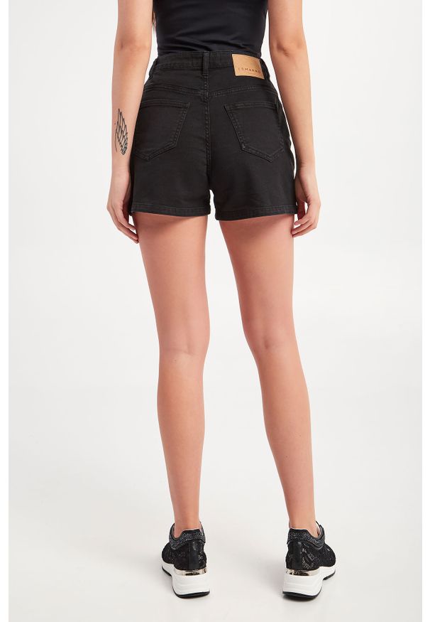 Ermanno Firenze - Szorty jeansowe ERMANNO FIRENZE. Stan: podwyższony. Materiał: jeans. Wzór: aplikacja
