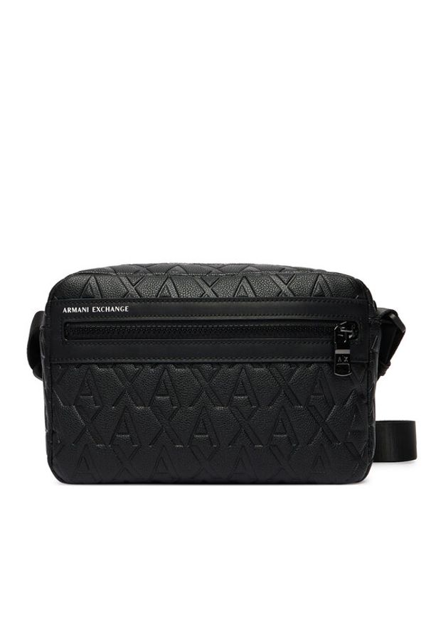 Armani Exchange Saszetka XM000240 AF12133 UC001 Czarny. Kolor: czarny. Materiał: skóra