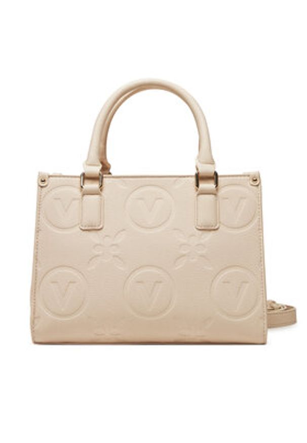 VALENTINO - Valentino Torebka Samba Re VBS8ZG04 Écru. Kolor: kremowy. Materiał: skórzane