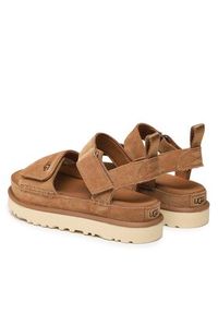 Ugg Sandały W Goldenstar Sandals 1136783 Brązowy. Kolor: brązowy. Materiał: zamsz, skóra