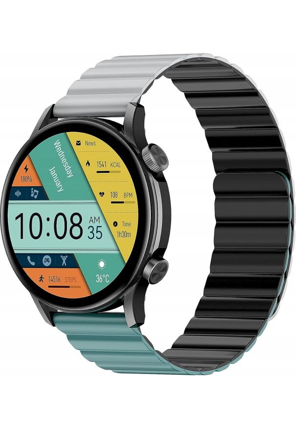 KIESLECT - Smartwatch Kieslect KR Pro Szary (YFT2061EU). Rodzaj zegarka: smartwatch. Kolor: szary