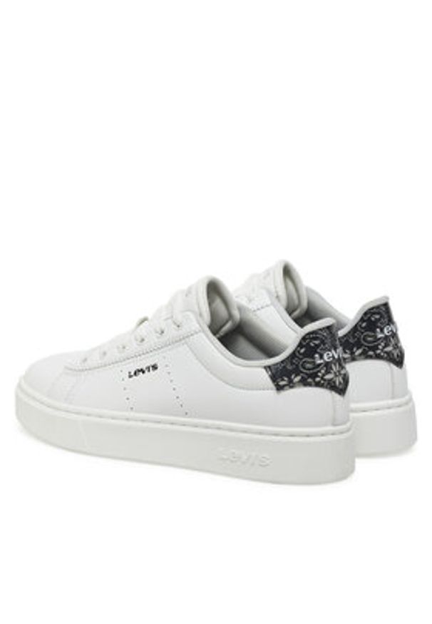 Levi's® Sneakersy Evelyn VEVE0002S Biały. Kolor: biały. Materiał: skóra