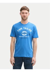 Tom Tailor T-Shirt 1037735 Niebieski Regular Fit. Kolor: niebieski. Materiał: bawełna