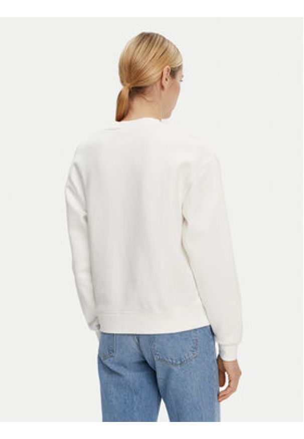 TOMMY HILFIGER - Tommy Hilfiger Bluza WW0WW45980 Écru Regular Fit. Materiał: bawełna