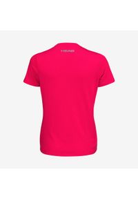 Head - T-shirt damski Club Lucy. Kolor: różowy. Materiał: bawełna, jersey, materiał, poliester