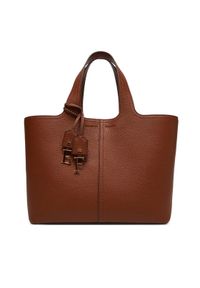 Elisabetta Franchi Torebka BS-96A-52E2-V450 Brązowy. Kolor: brązowy. Materiał: skórzane