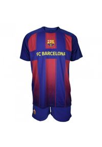 FC Barcelona komplet koszulka spodenki junior Barca Fan granatowy. Kolor: niebieski. Sport: piłka nożna