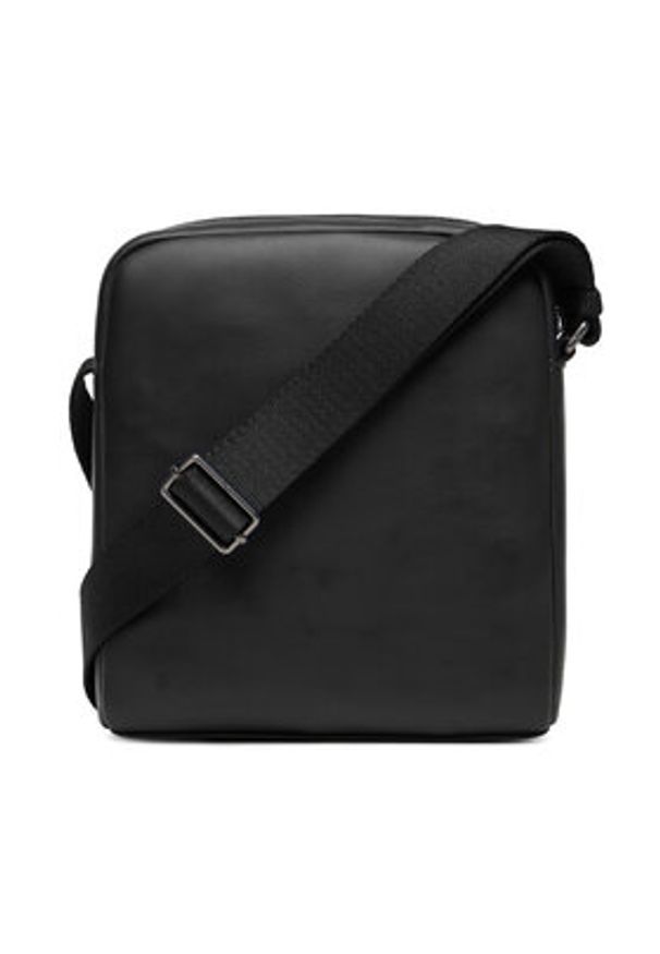 Calvin Klein Saszetka Ck Reporter LV04D3248G Czarny. Kolor: czarny. Materiał: skóra