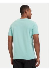GANT - Gant T-Shirt Shield 2003184 Turkusowy Regular Fit. Kolor: turkusowy. Materiał: bawełna #4