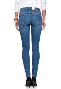 Wrangler - WRANGLER HIGH RISE SKINNY PIXI BLUE W27HFS17R. Stan: podwyższony #3