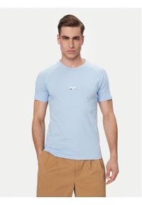 BOSS T-Shirt 50517970 Niebieski Slim Fit. Kolor: niebieski. Materiał: bawełna #1