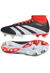 Adidas - Buty adidas Predator League Sg IG7741 czarne. Okazja: na imprezę. Kolor: czarny. Materiał: materiał. Szerokość cholewki: normalna. Sport: piłka nożna #5