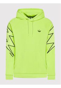 Adidas - adidas Bluza Sprt Lightning HE4716 Zielony Regular Fit. Kolor: zielony. Materiał: bawełna #3