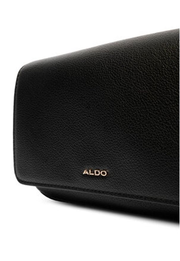 Aldo Torebka Riverly 14143648 Czarny. Kolor: czarny. Materiał: skórzane