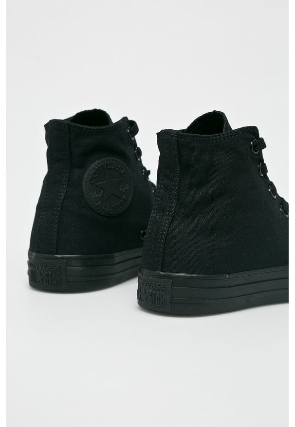 Converse - Trampki. Nosek buta: okrągły. Kolor: czarny. Materiał: guma