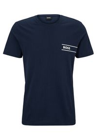 BOSS - Boss T-Shirt 50489442 Granatowy Regular Fit. Kolor: niebieski #2