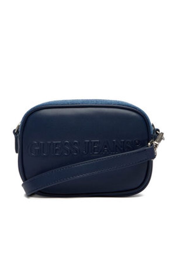 Guess Jeans Torebka CWBEO-GUESS-B-012-09 Granatowy. Kolor: niebieski