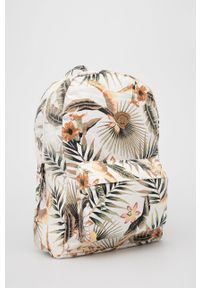 Billabong Plecak damski kolor kremowy duży wzorzysty. Kolor: beżowy #3