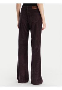 Pinko - PINKO Spodnie materiałowe Old Velvet 105662 A2WS Fioletowy Regular Fit. Kolor: fioletowy. Materiał: bawełna