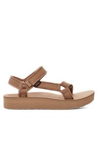 Teva Sandały Midform Universal Canvas 1127570 Brązowy. Kolor: brązowy. Materiał: materiał #2