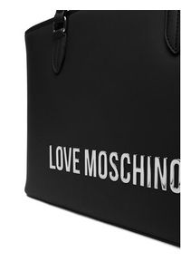 Love Moschino - LOVE MOSCHINO Torebka JC4190PP0NKD000B Czarny. Kolor: czarny. Materiał: skórzane #4