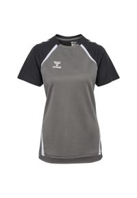Damski jersey Hummel Lead 2.0. Kolor: szary. Materiał: jersey. Sport: koszykówka #1