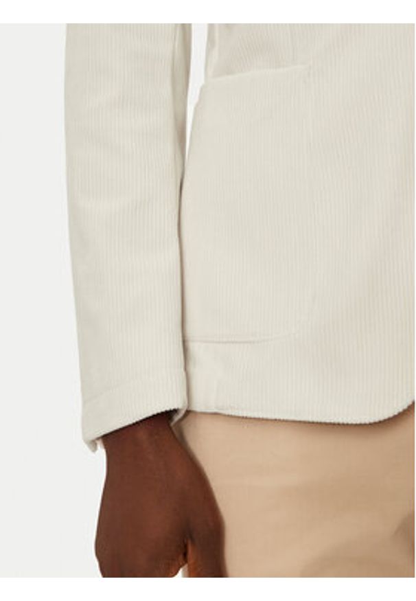 BOSS - Boss Marynarka P-Hanry 50527909 Écru Slim Fit. Materiał: syntetyk