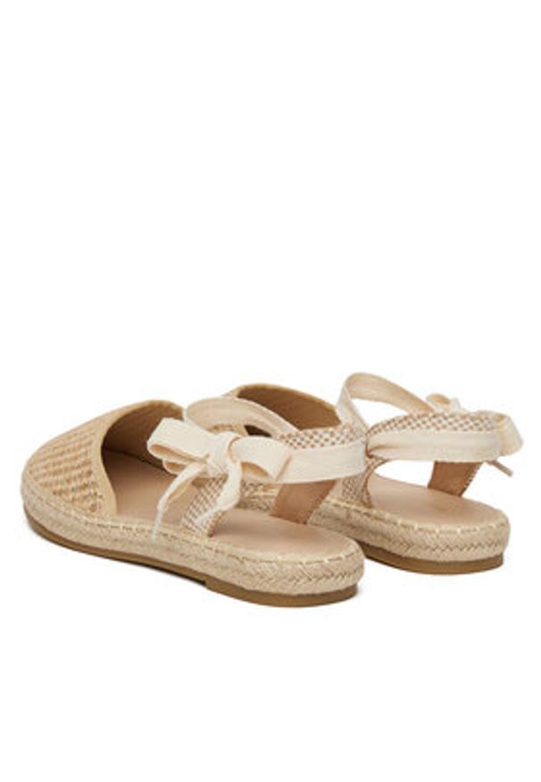 DeeZee Espadryle RS931-1 Beżowy. Kolor: beżowy. Materiał: materiał