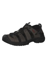keen - Buty do chodzenia męskie Keen Targhee Iii Sandal. Kolor: czarny, szary, wielokolorowy. Materiał: syntetyk, tkanina, materiał, skóra. Sport: turystyka piesza